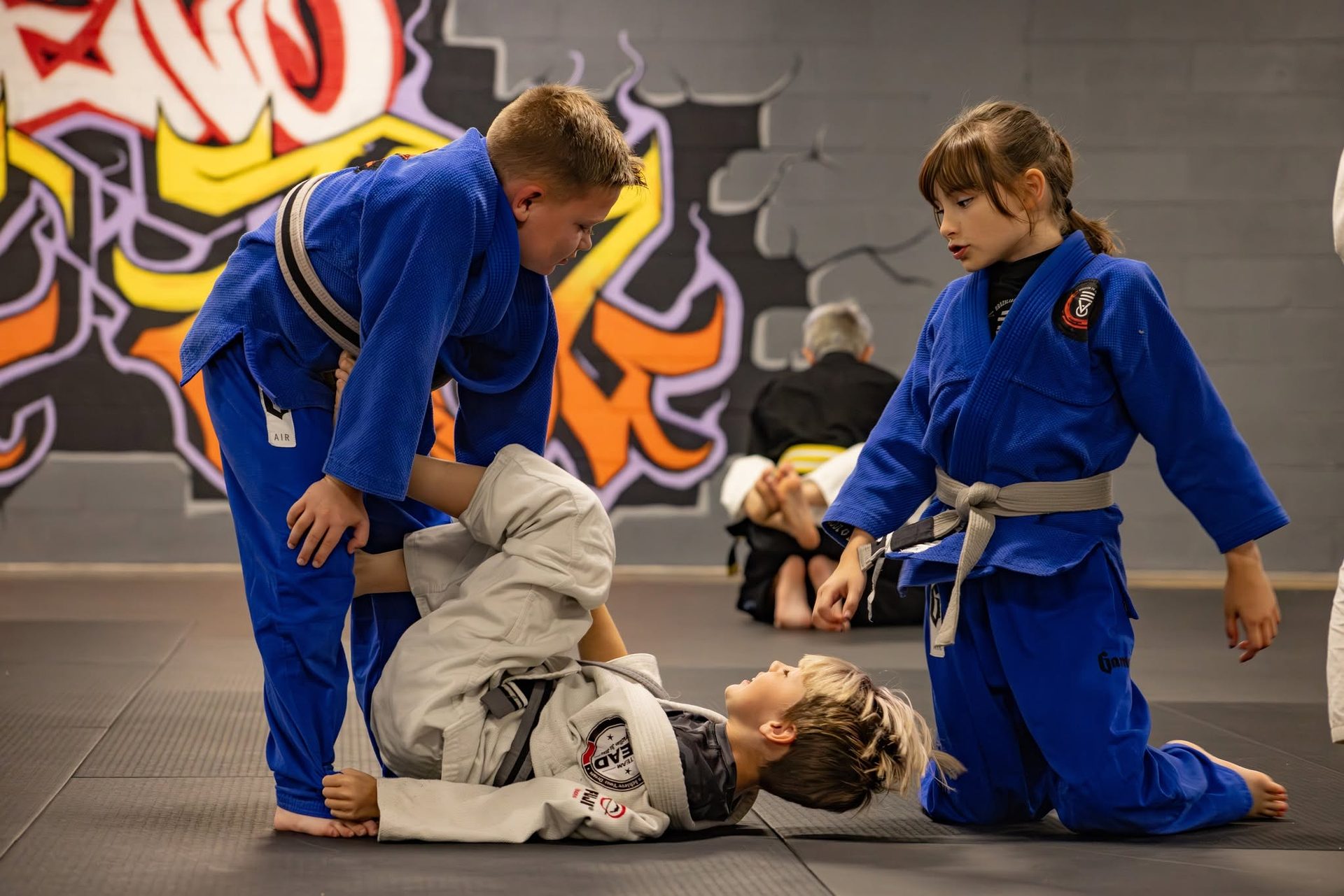 Kids Brazilian Jiu Jitsu class, Ages 6–10