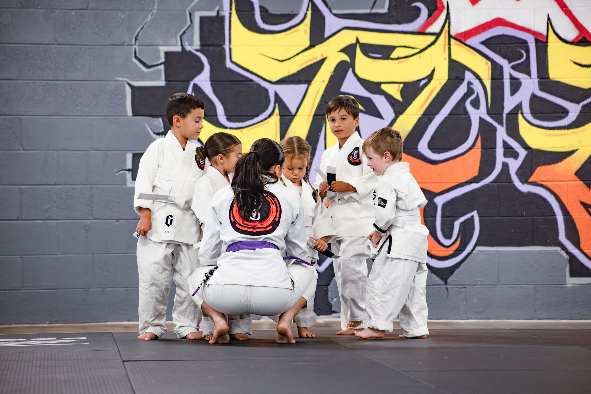 Kids Brazilian Jiu Jitsu class, Ages 6–10